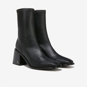 Sam Edelman Women's Wells Square Toe High Heel Booties
